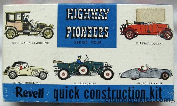 Revell 1/32 1915 Fiat Tourer - Highway Pioneers, H55-89 plastic model kit